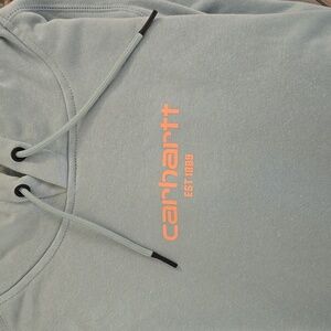 Carhartt Men's Mint Green Hoodie